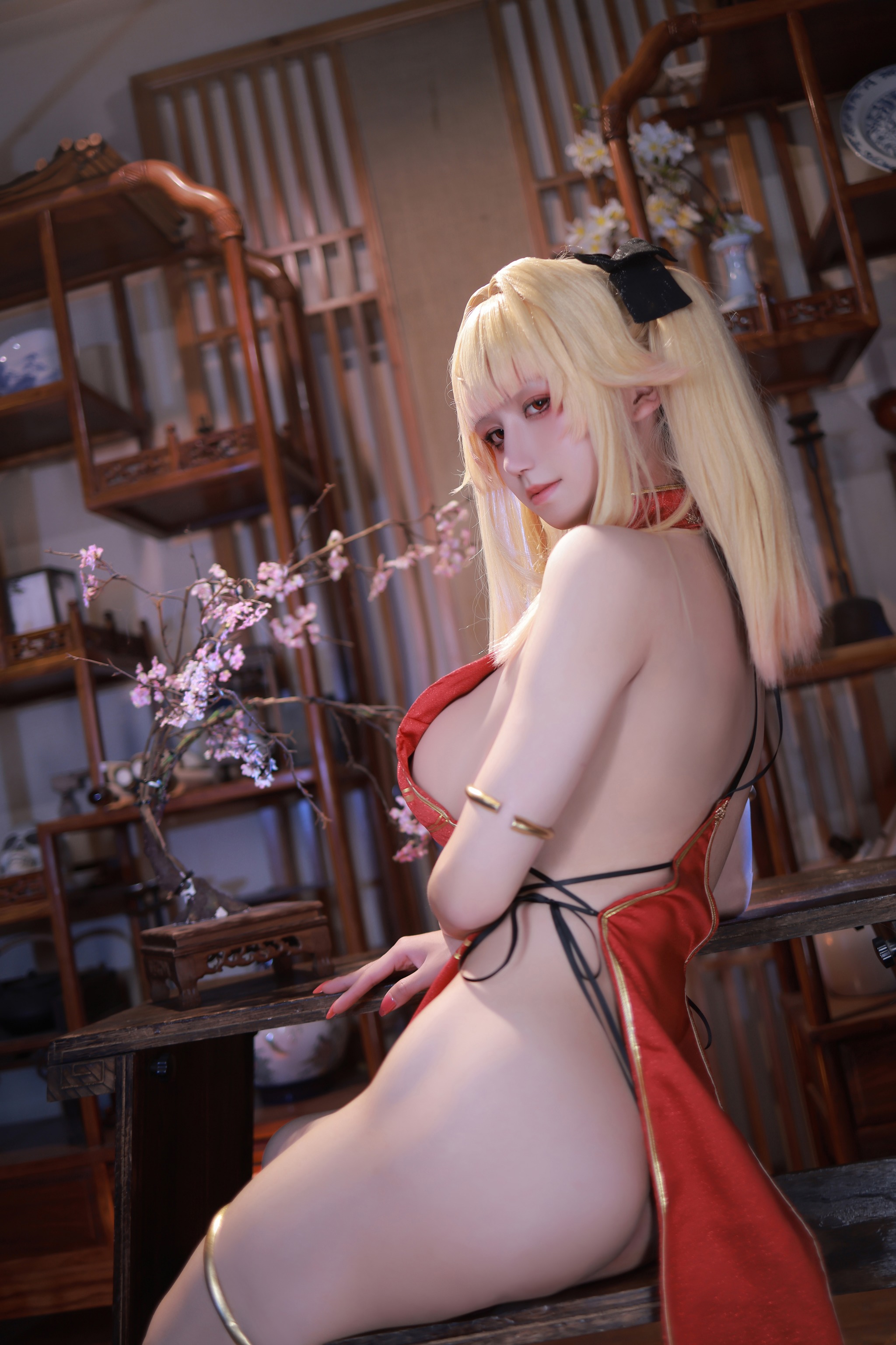 图片[1]-桜满三时 – NO.004 萌姬联合 旗袍[84P]-XikXak